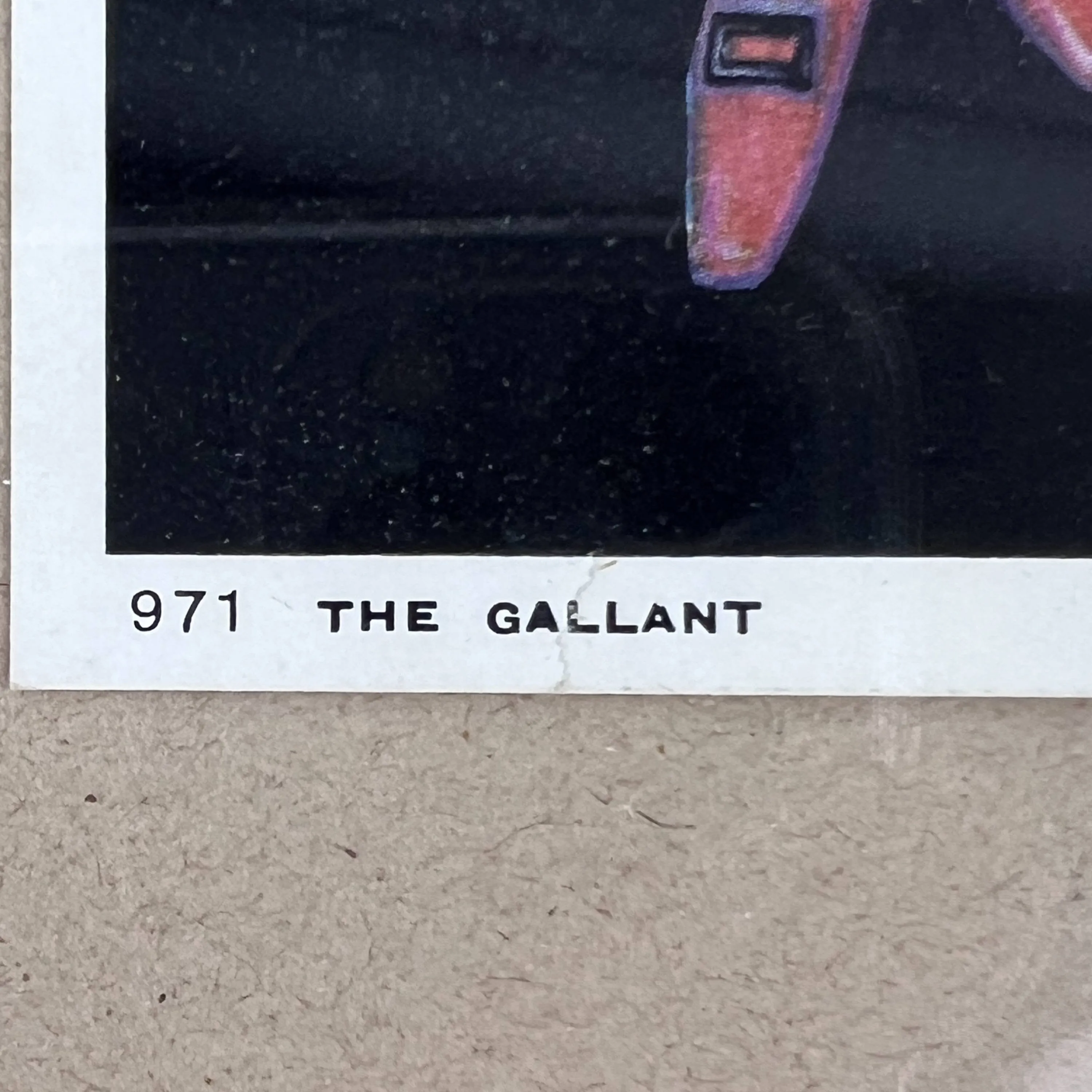 1920s Art Deco Illustration Print The Gallant Signed Cole George Pulman & Sons Ltd