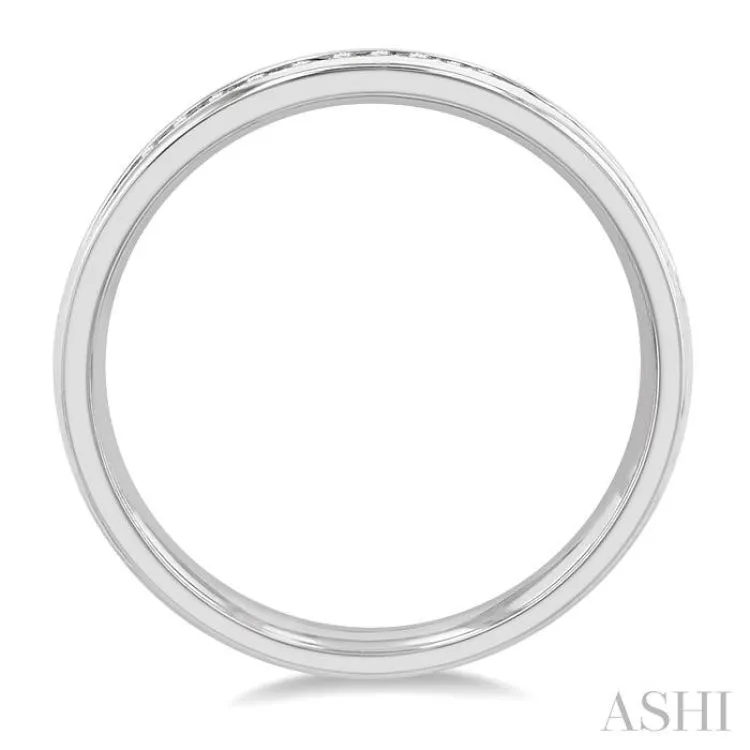 .25CTRDDM CHANNEL MEN'S BAND WG 14K-G