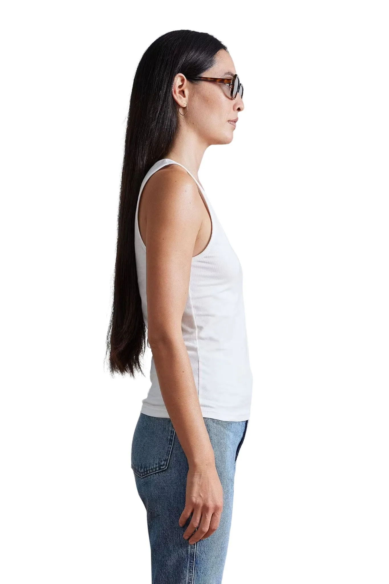 Apiece Apart Uri Low Cut Tank
