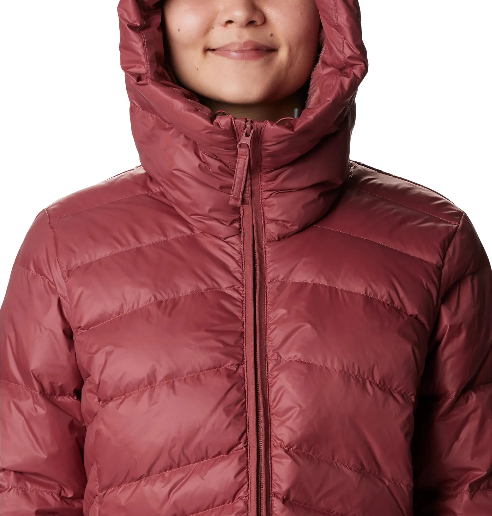 Autumn Park Down Hooded Mid Jacket - Women's|-|Manteau à capuchon mi-long en duvet Autumn Park - Femme