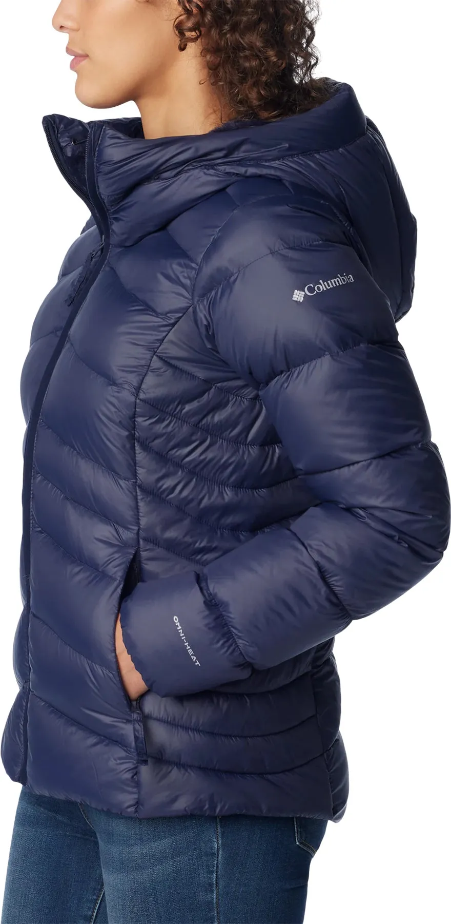 Autumn Park Down Hooded Mid Jacket - Women's|-|Manteau à capuchon mi-long en duvet Autumn Park - Femme