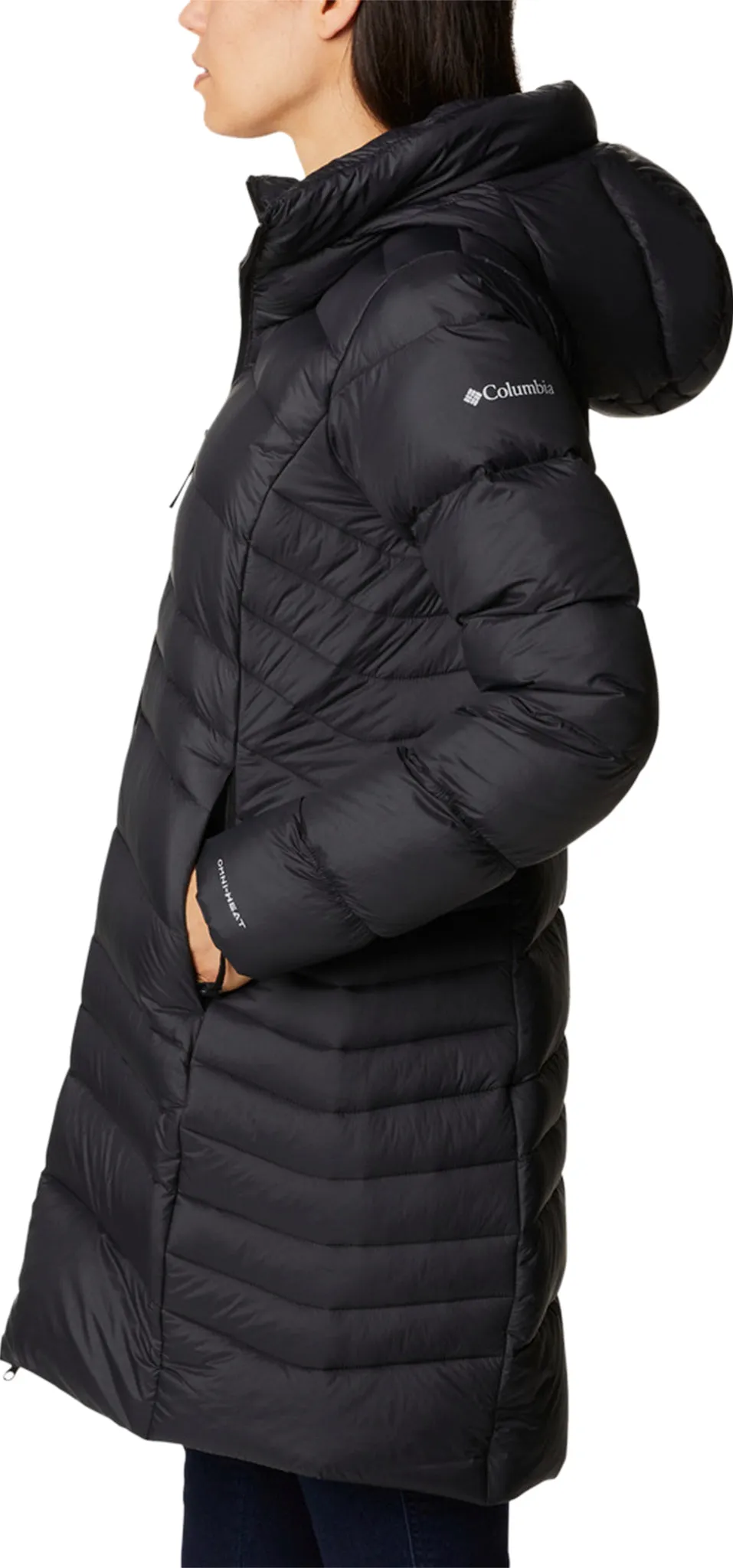 Autumn Park Down Hooded Mid Jacket - Women's|-|Manteau à capuchon mi-long en duvet Autumn Park - Femme
