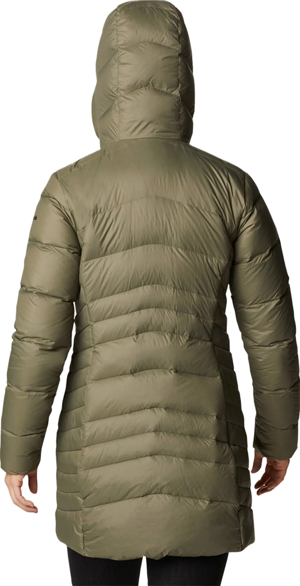 Autumn Park Down Hooded Mid Jacket - Women's|-|Manteau à capuchon mi-long en duvet Autumn Park - Femme