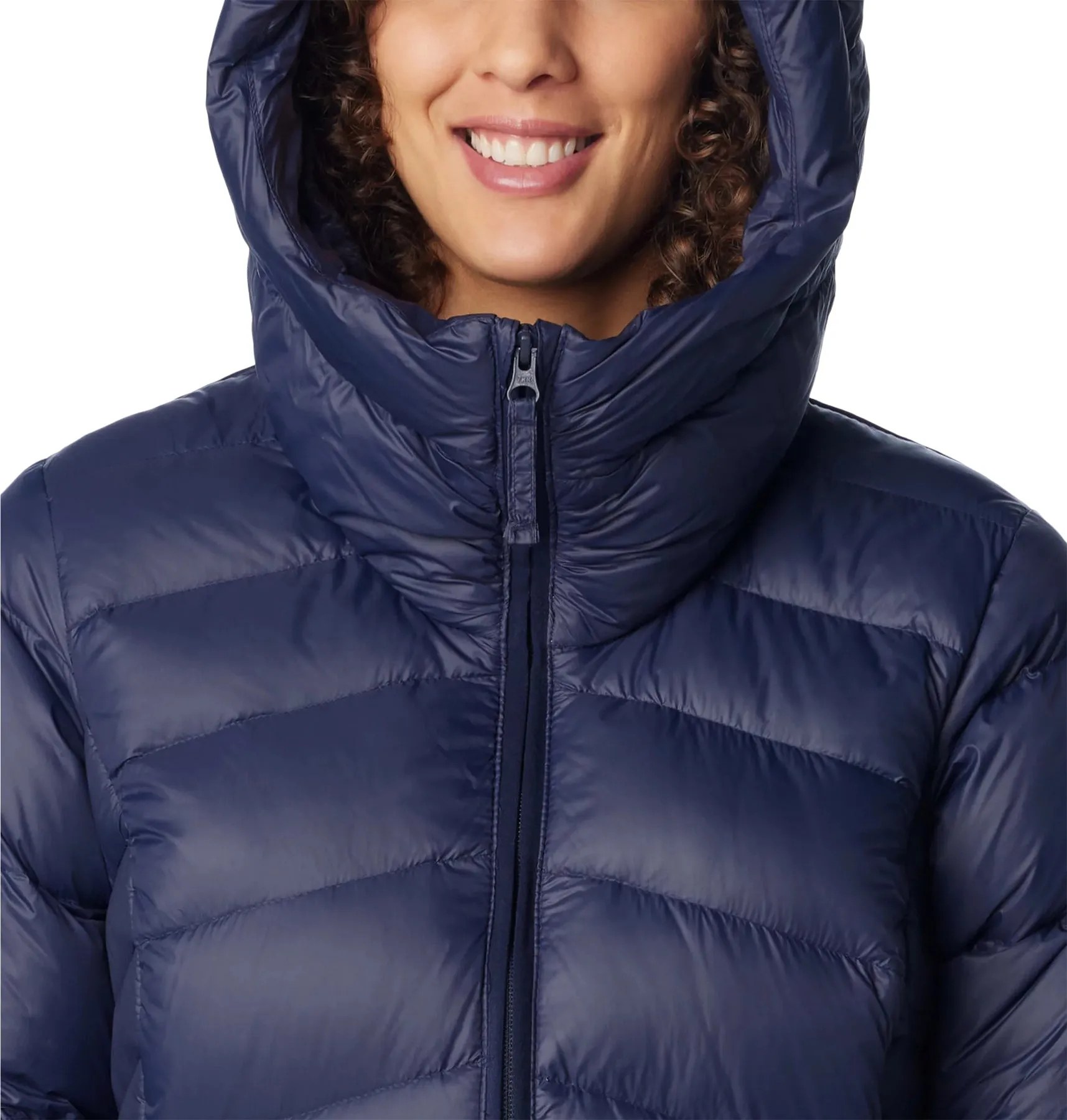 Autumn Park Down Hooded Mid Jacket - Women's|-|Manteau à capuchon mi-long en duvet Autumn Park - Femme