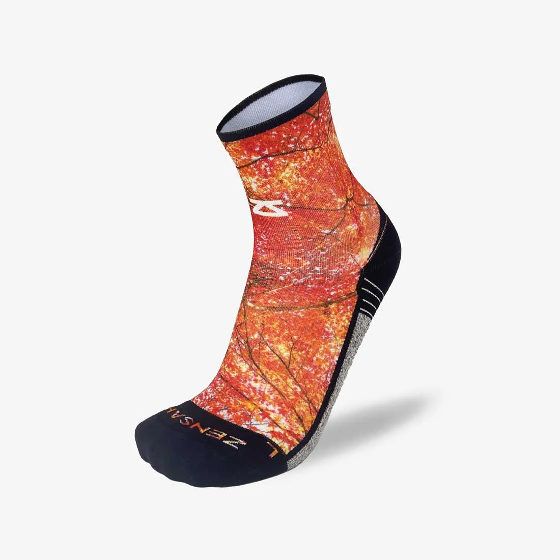Autumn Trees Socks (Mini-Crew)