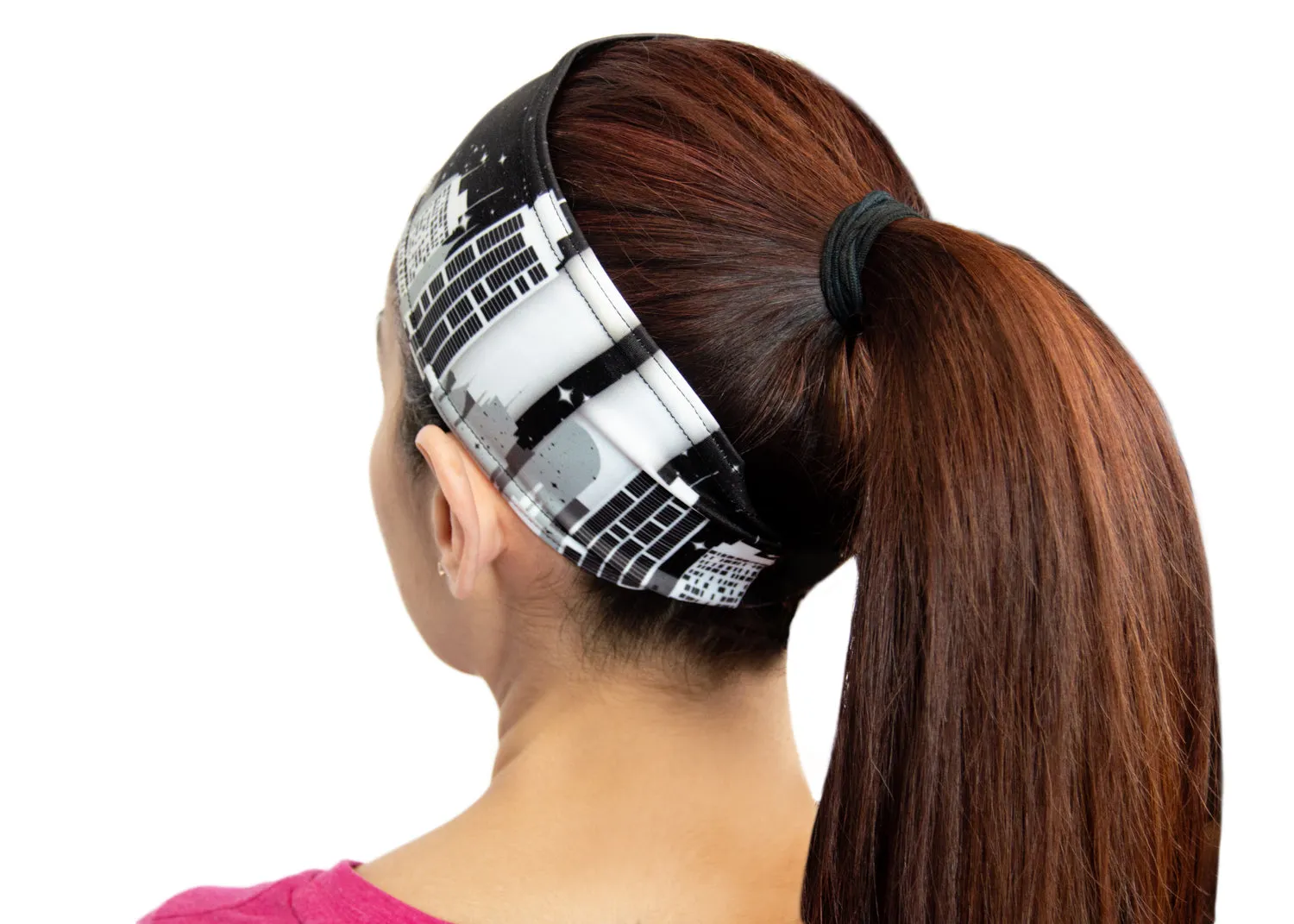Big Apple - Button Headband