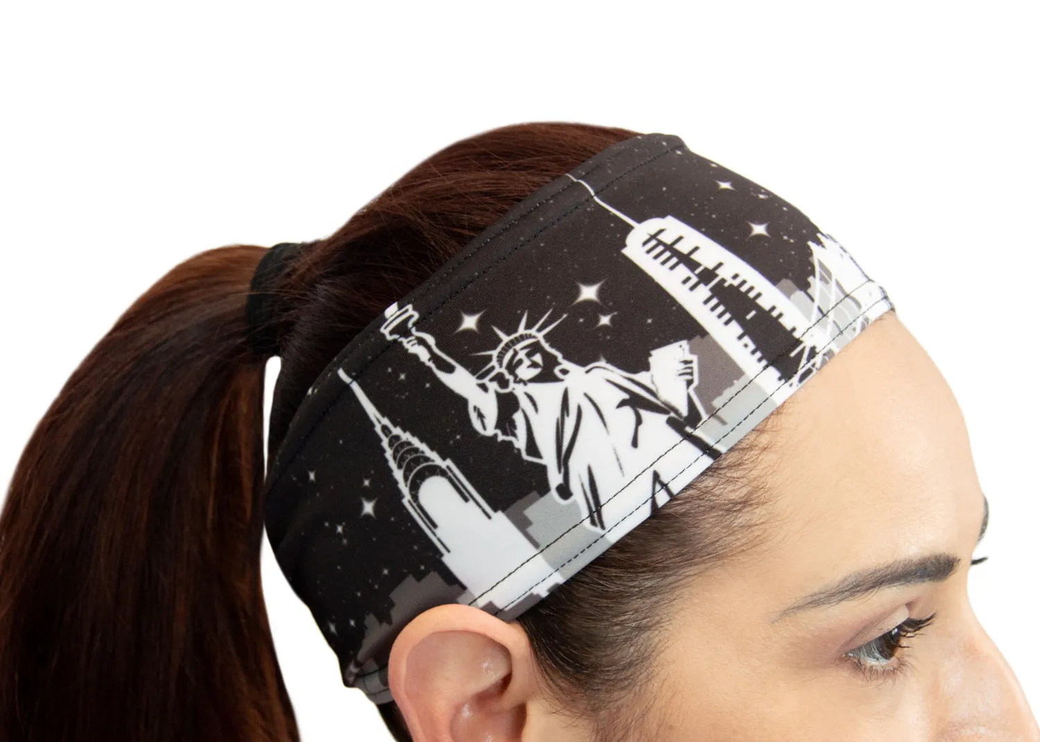 Big Apple - Button Headband