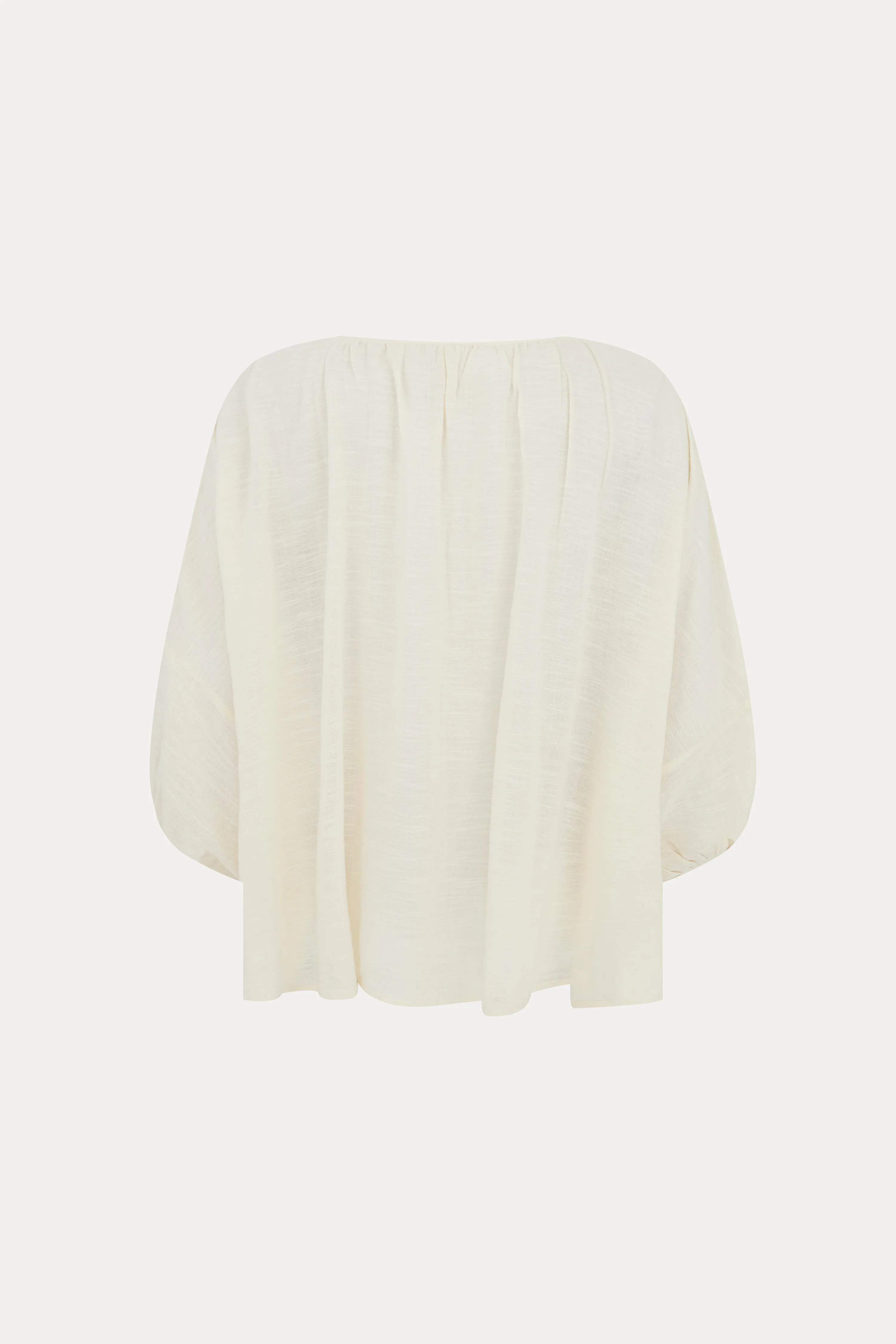 Bisque Nira Peasant Blouse