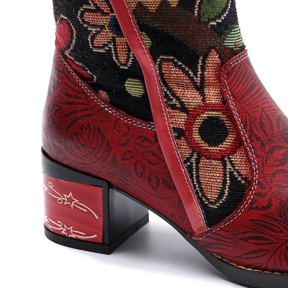 Bohemian Wellington Boots