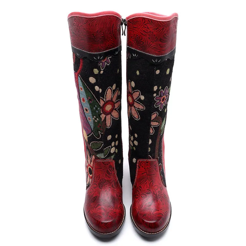 Bohemian Wellington Boots
