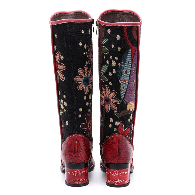Bohemian Wellington Boots