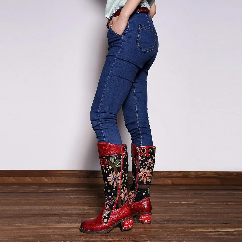 Bohemian Wellington Boots