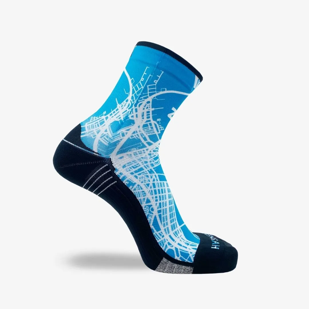 Boston Map Socks (Mini-Crew)