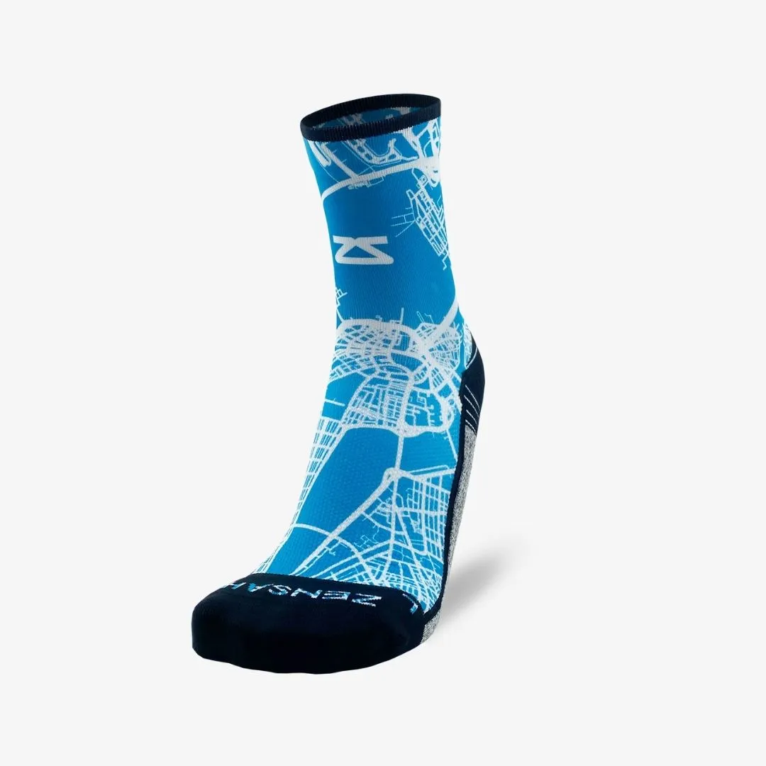 Boston Map Socks (Mini-Crew)