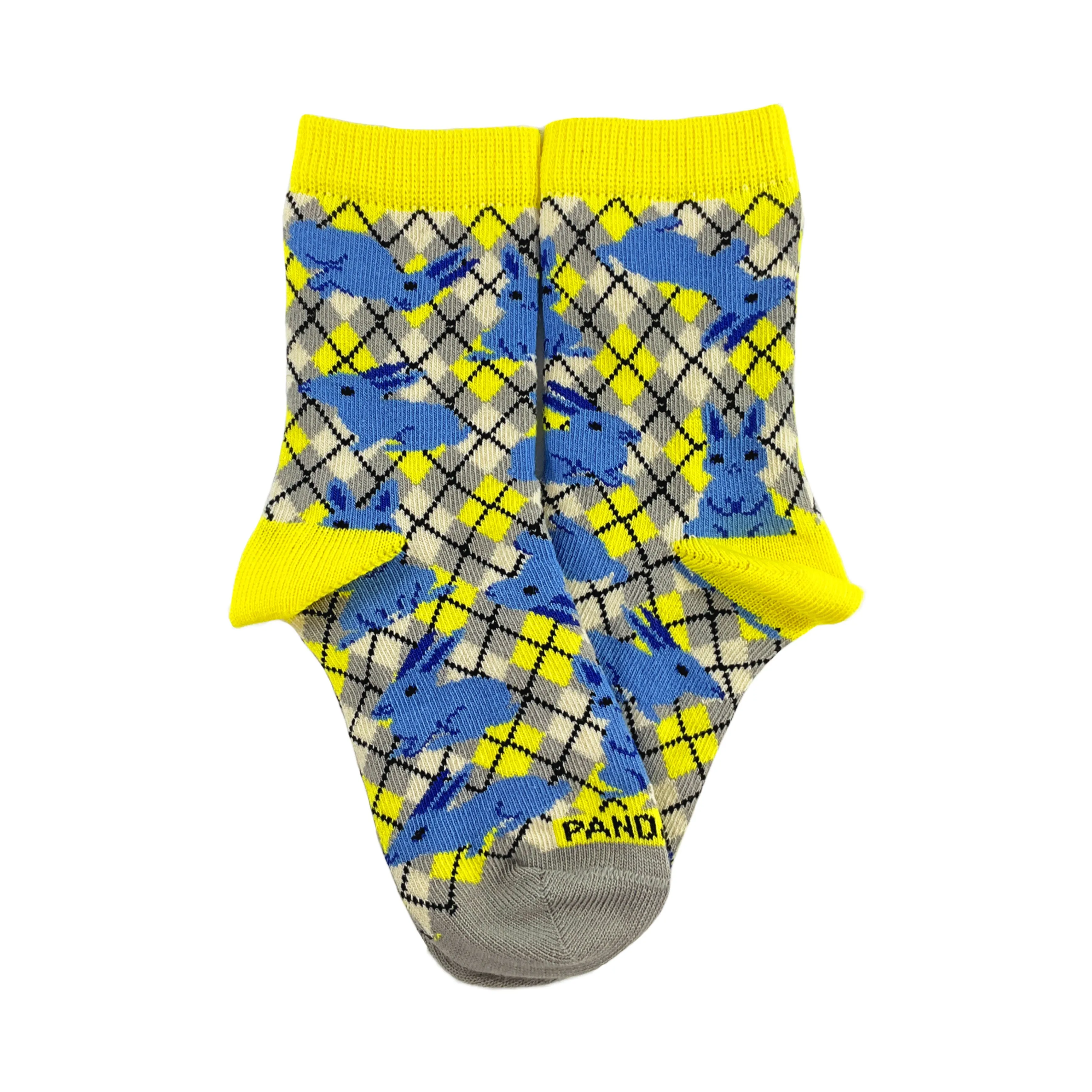 Bunny Rabbit Pattern Socks from the Sock Panda (Ages 3-7)
