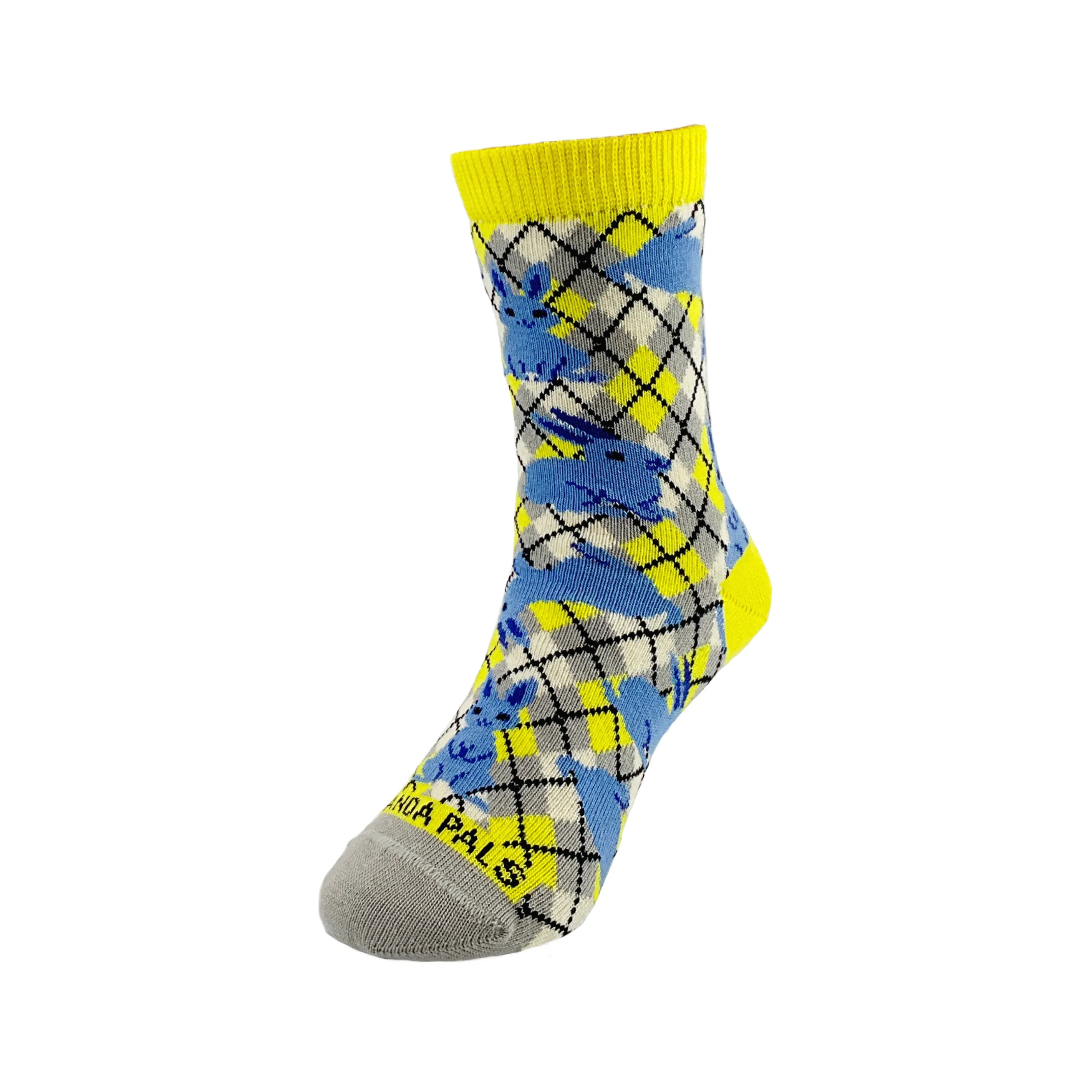 Bunny Rabbit Pattern Socks from the Sock Panda (Ages 3-7)