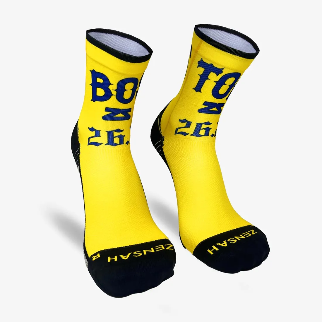 Classic Boston 26.2 Running Socks (Mini-Crew)