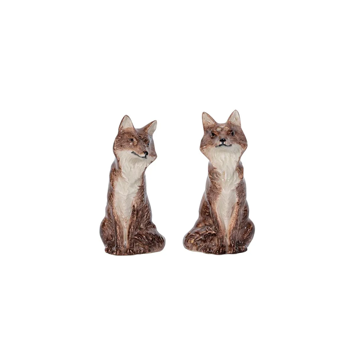 Clever Creatures Fox Salt and Pepper Set/2pc