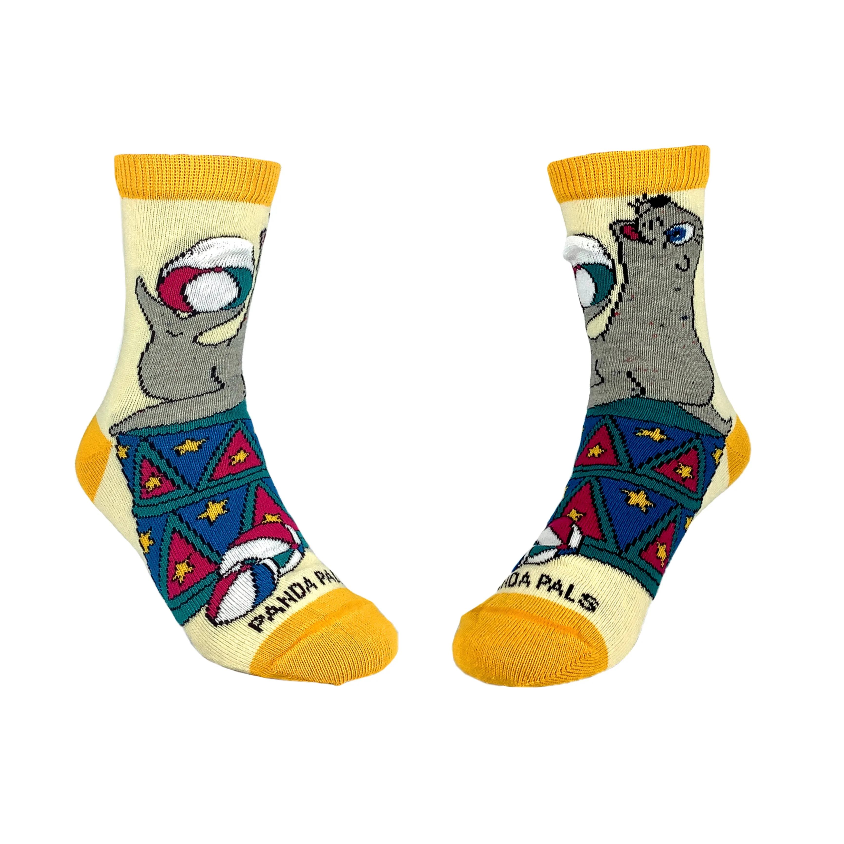 Curious Sea Lion Socks from the Sock Panda (Ages 3-7)