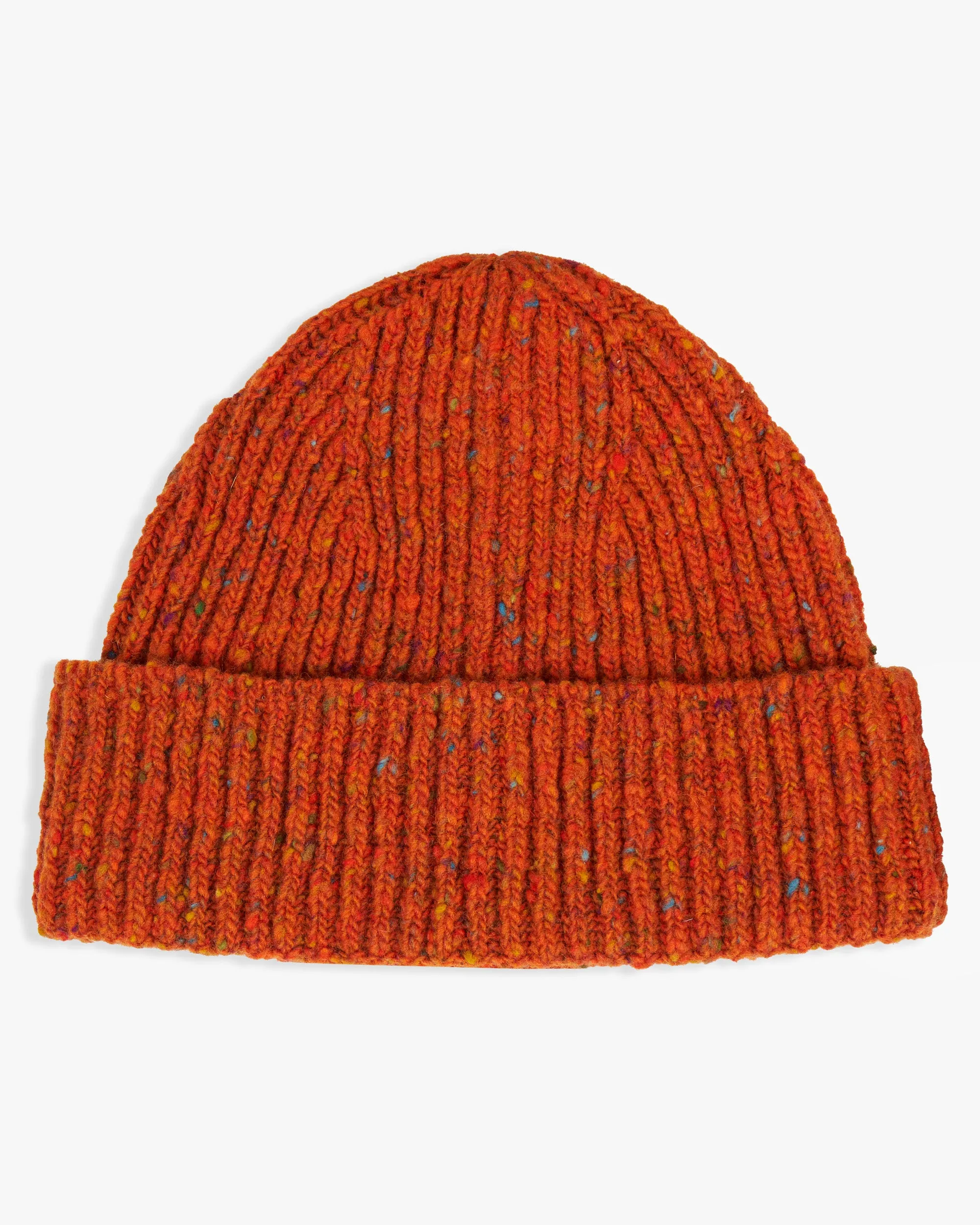 Donegal Yarns Wool Beanie - Orange