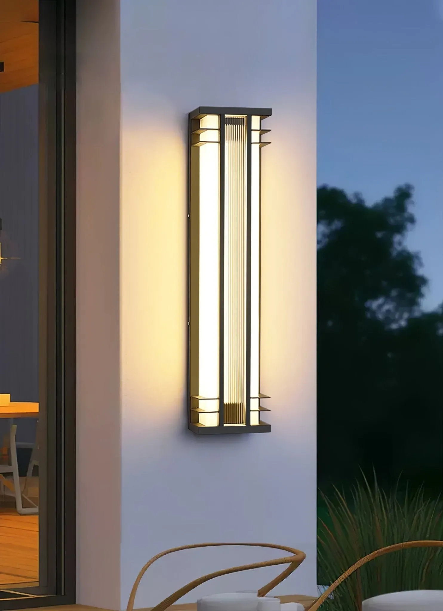 Double Axis Outdoor Wall Lamp