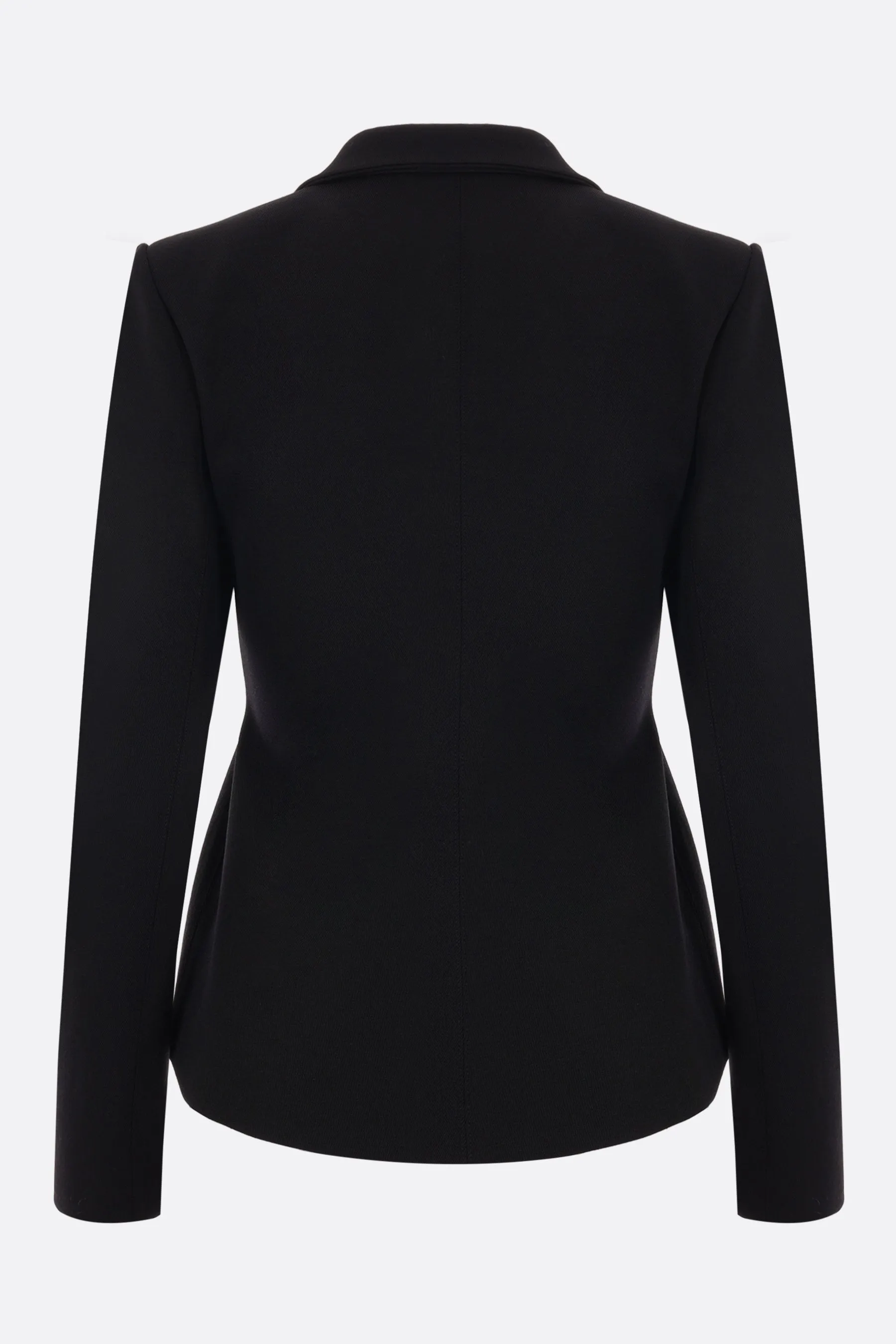 double-breasted gabardine jacket