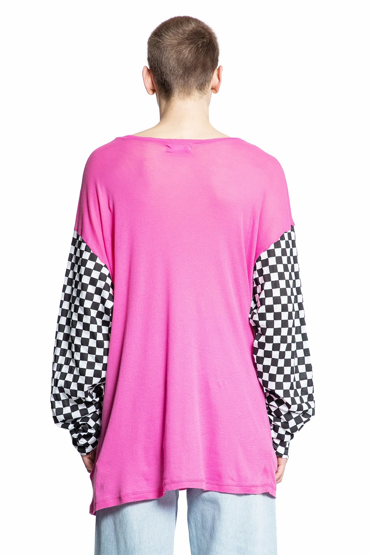 ERL MAN PINK T-SHIRTS & TANK TOPS
