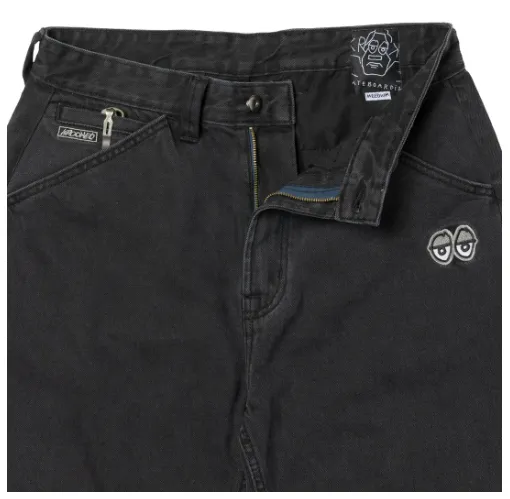 Eyes Denim Twill Pant | Black
