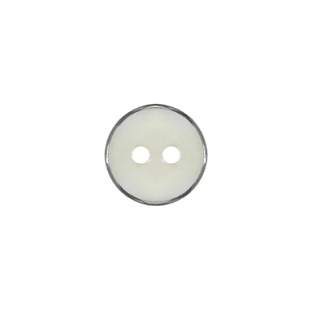 Fancy Premium Round Shape 2-Hole 11mm Shirt/Kurta Natural Buttons