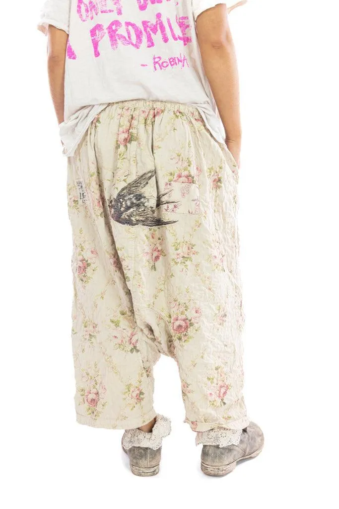 Floral Patchwork Garçon Pants