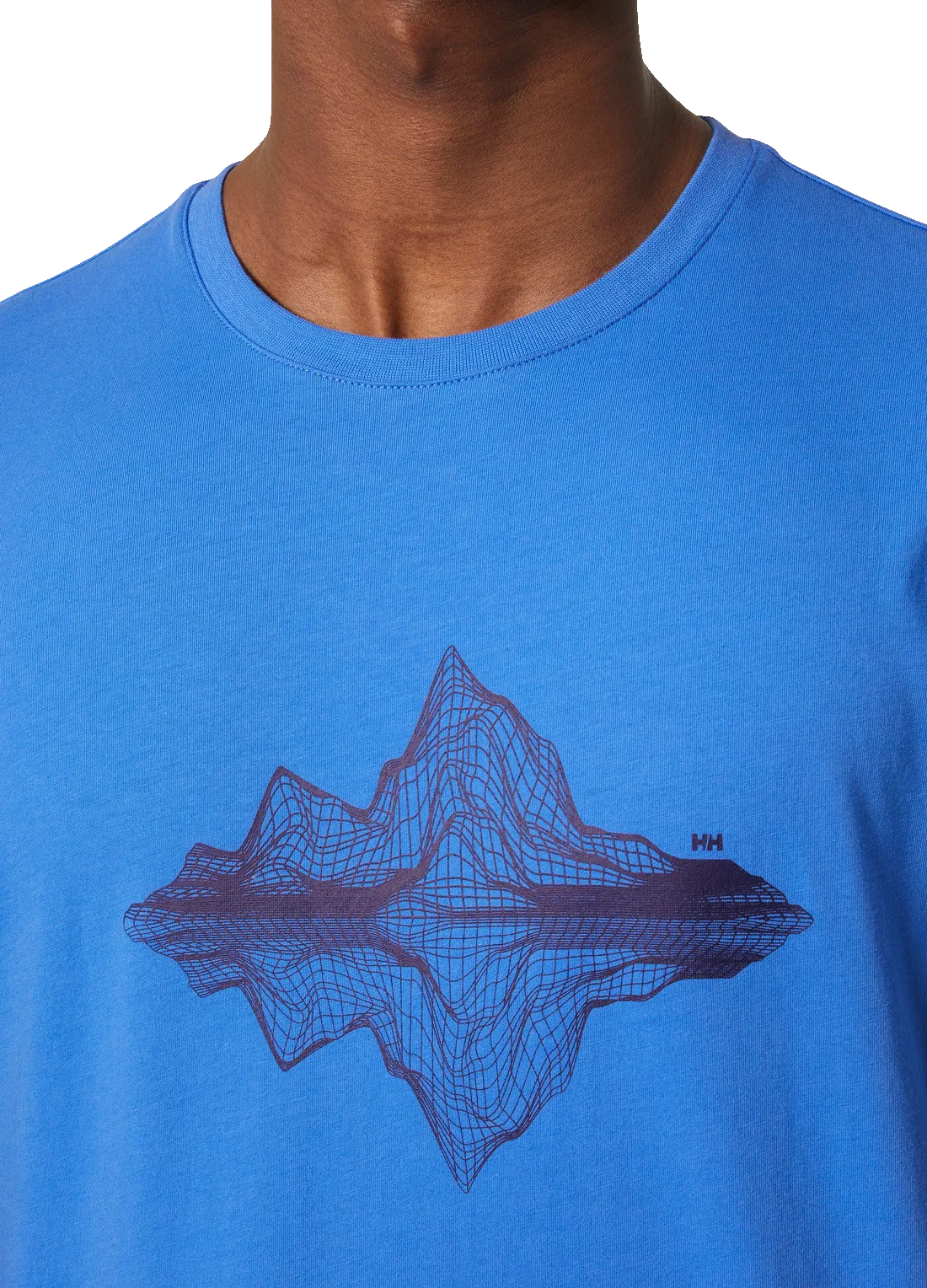 Helly Hansen Men's F2F 2.0 Short Sleeve Organic Cotton Tee (Ultra Blue)