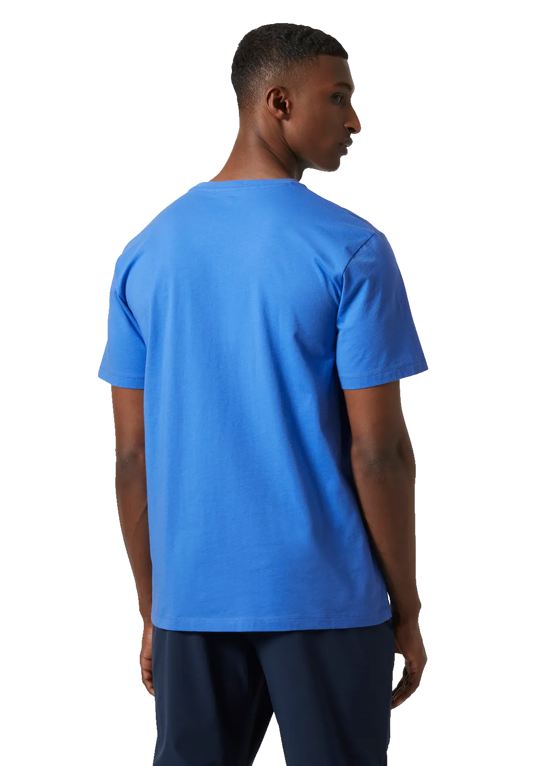 Helly Hansen Men's F2F 2.0 Short Sleeve Organic Cotton Tee (Ultra Blue)