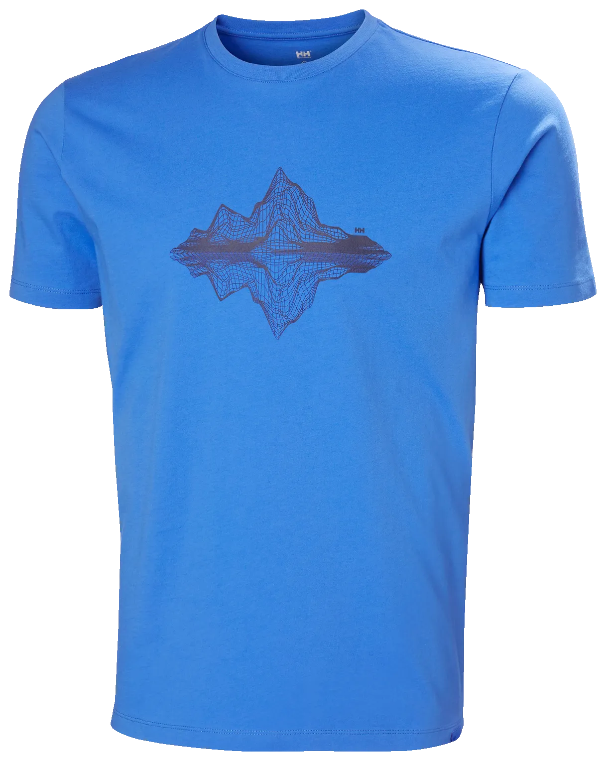 Helly Hansen Men's F2F 2.0 Short Sleeve Organic Cotton Tee (Ultra Blue)