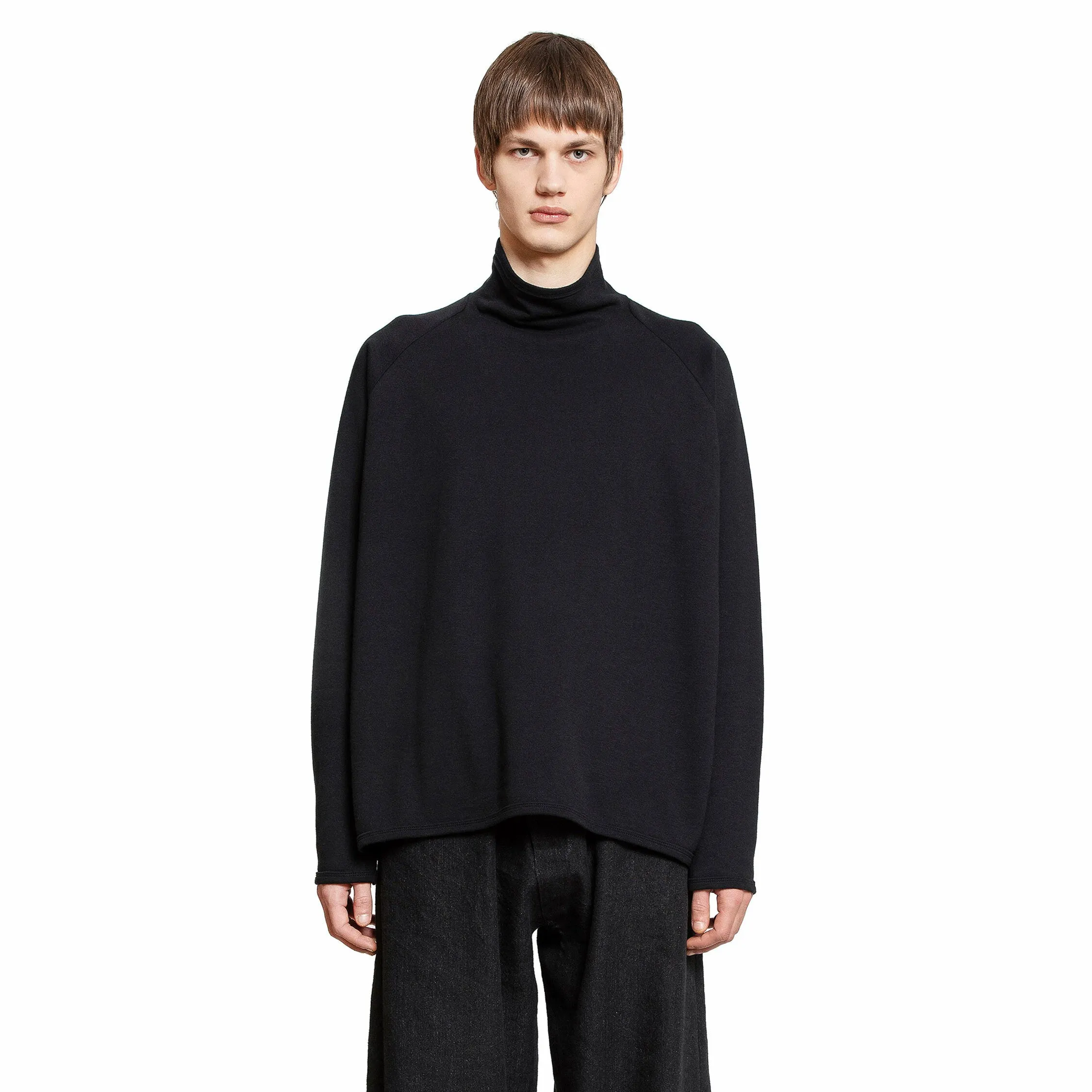 JAN-JAN VAN ESSCHE MAN BLACK T-SHIRTS & TANK TOPS