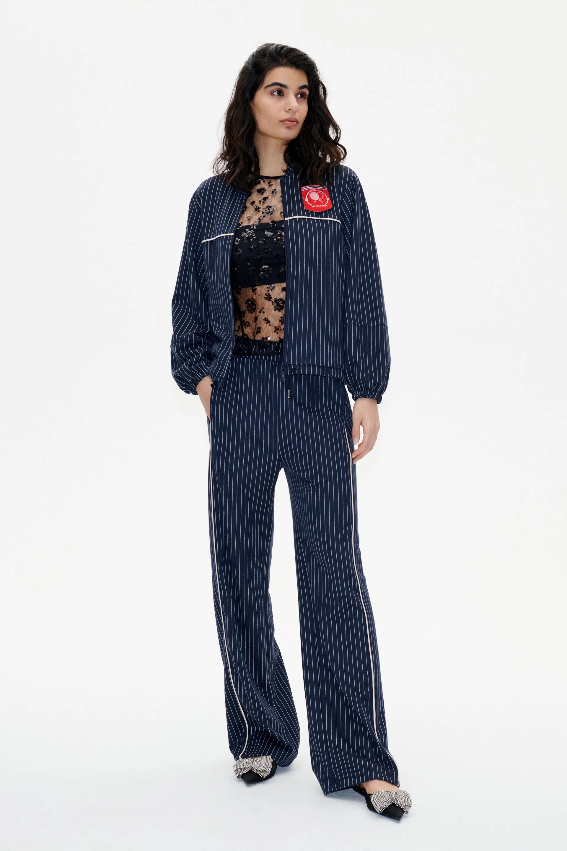 JANEL | Tracksuit Pinstripe