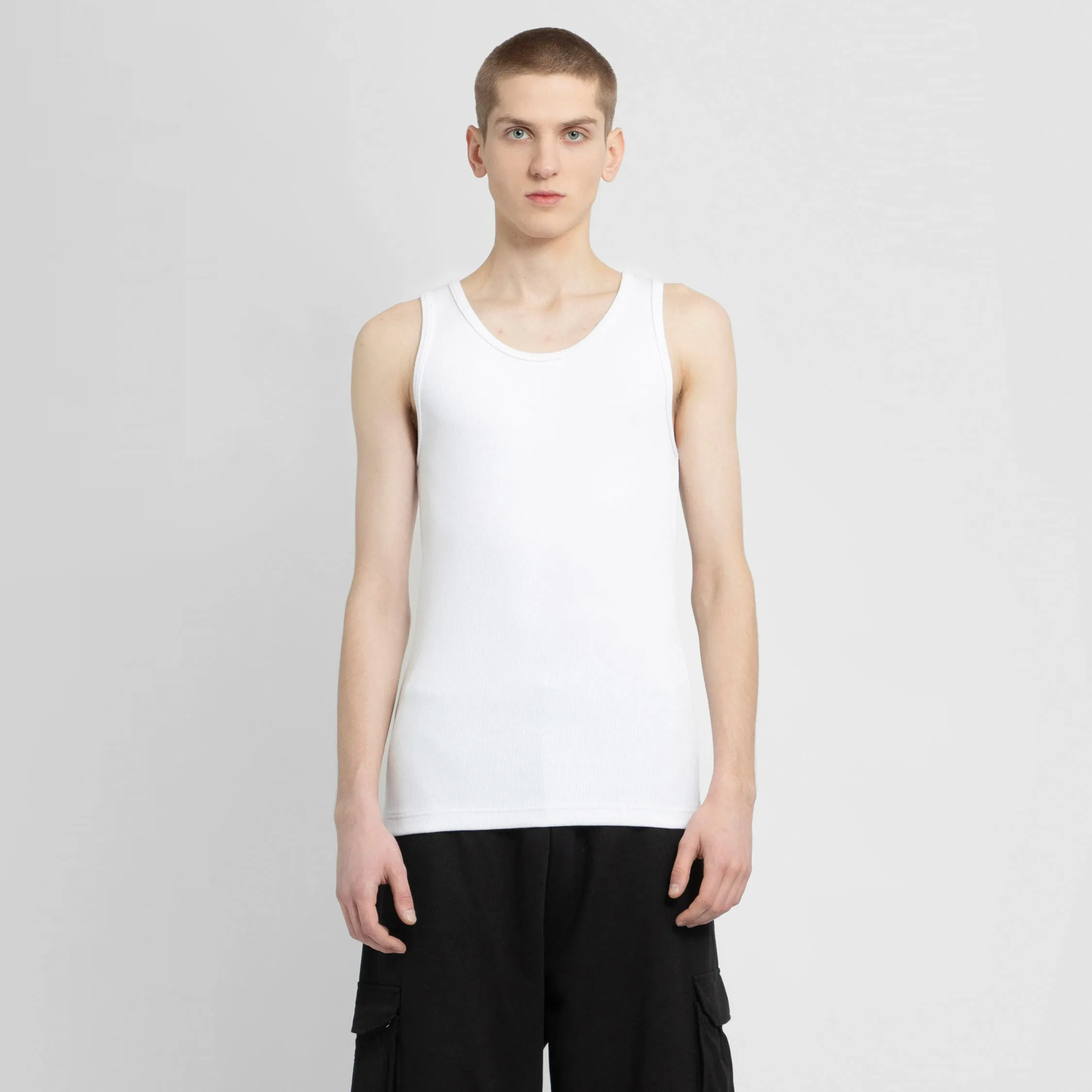 JUNYA WATANABE MAN WHITE T-SHIRTS & TANK TOPS