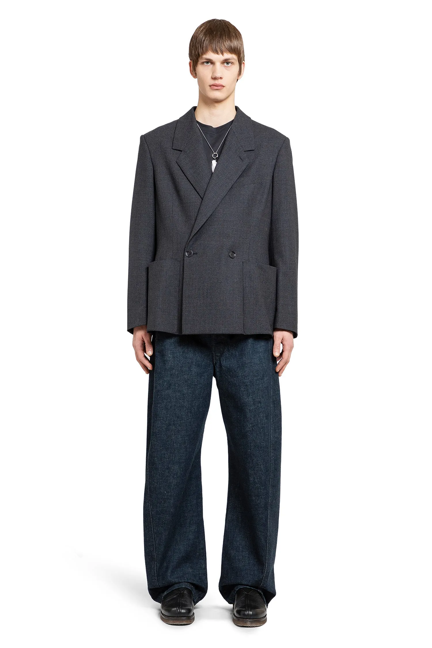 LEMAIRE MAN BLACK BLAZERS