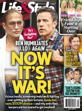 Life & Style - 08.26.24 Ben Humiliates JLo Again Now Its War