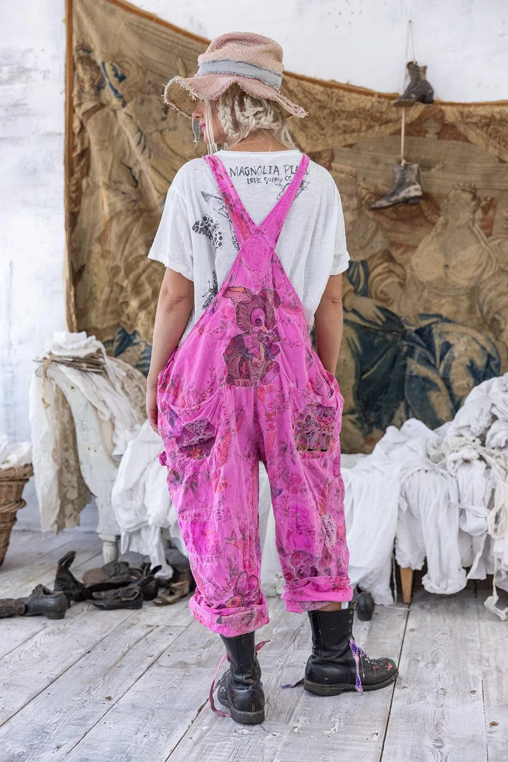 Lil' Friends Patchwork Overalls