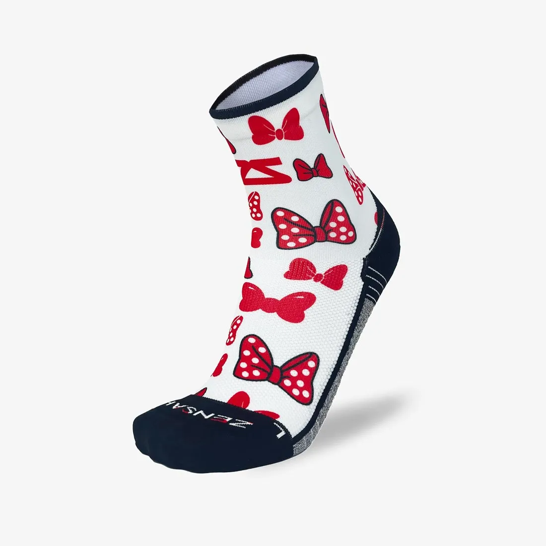 Magical Bows Running Socks (Mini-Crew)