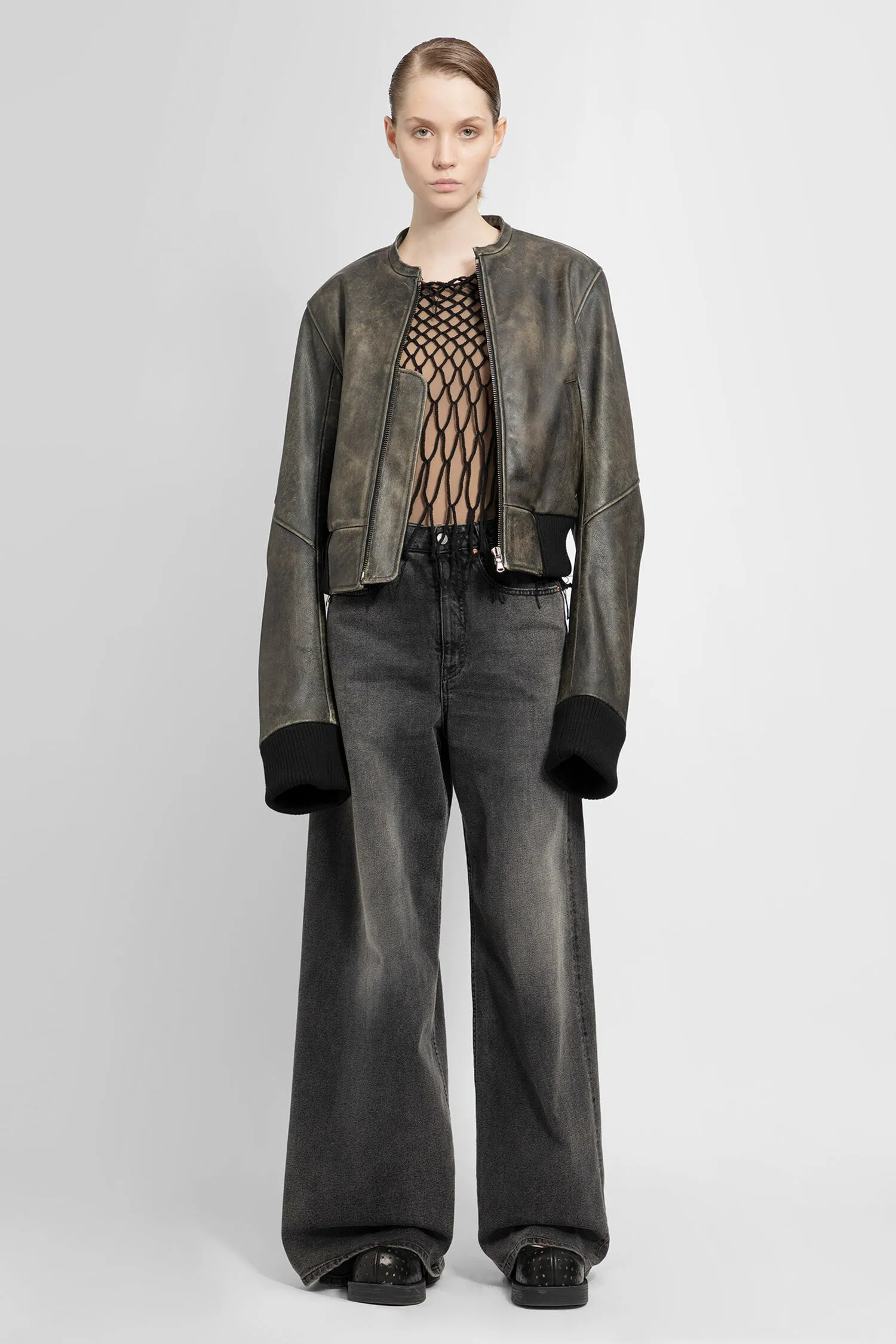 MM6 MAISON MARGIELA WOMAN BLACK TOPS