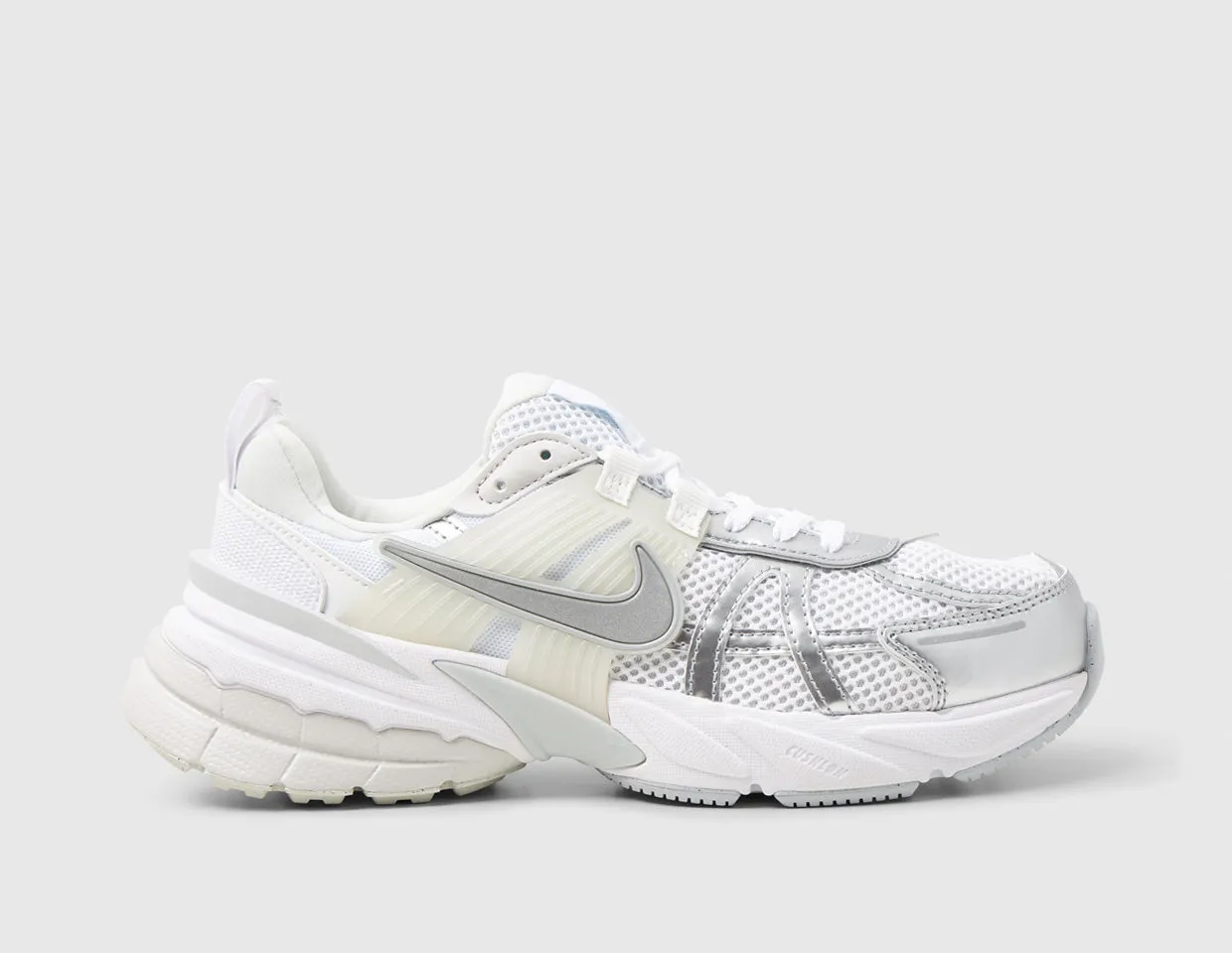 Nike Women's V2K Run White / Metallic Silver - Platinum Tint