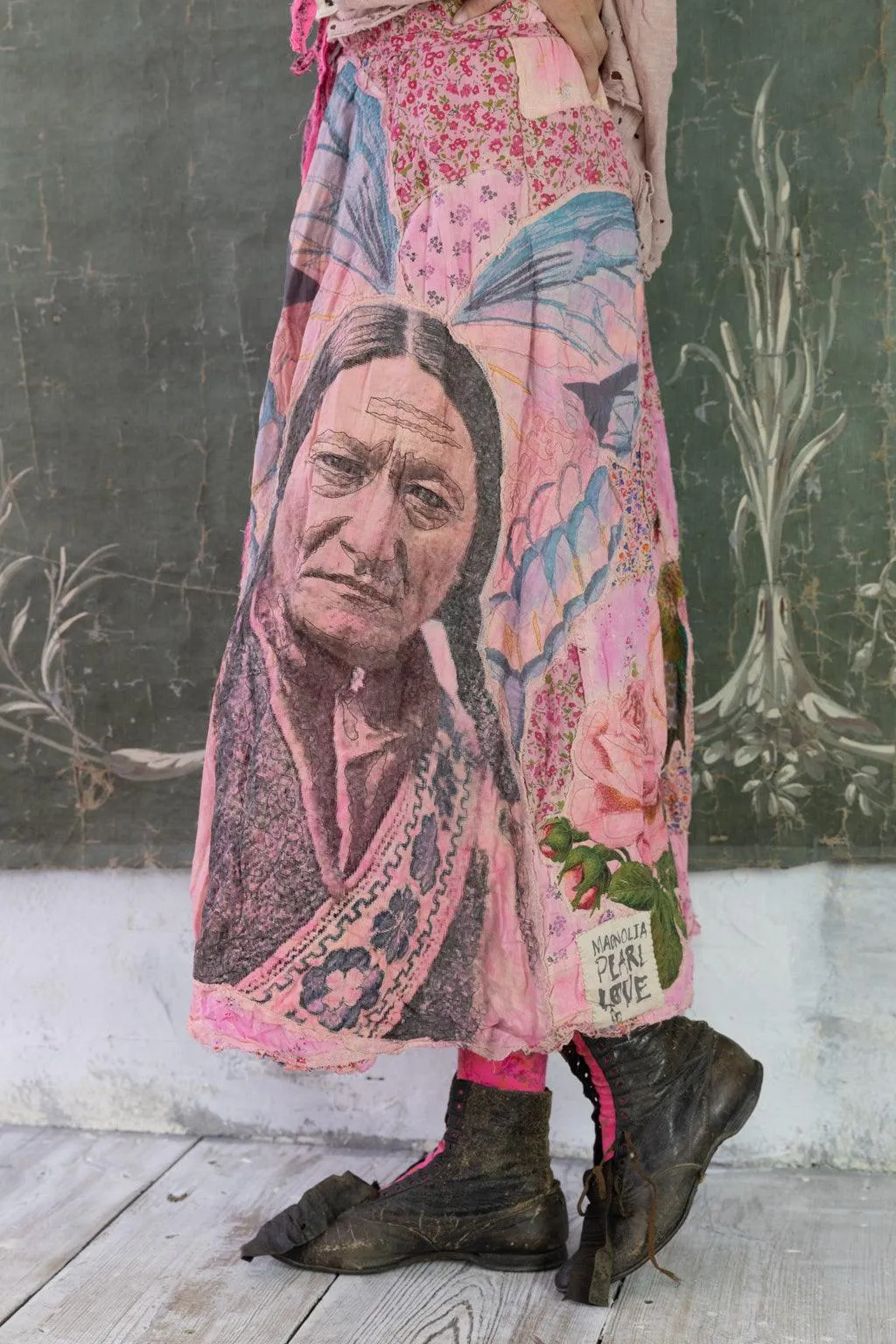 Patchwork Sascha Wrap Skirt