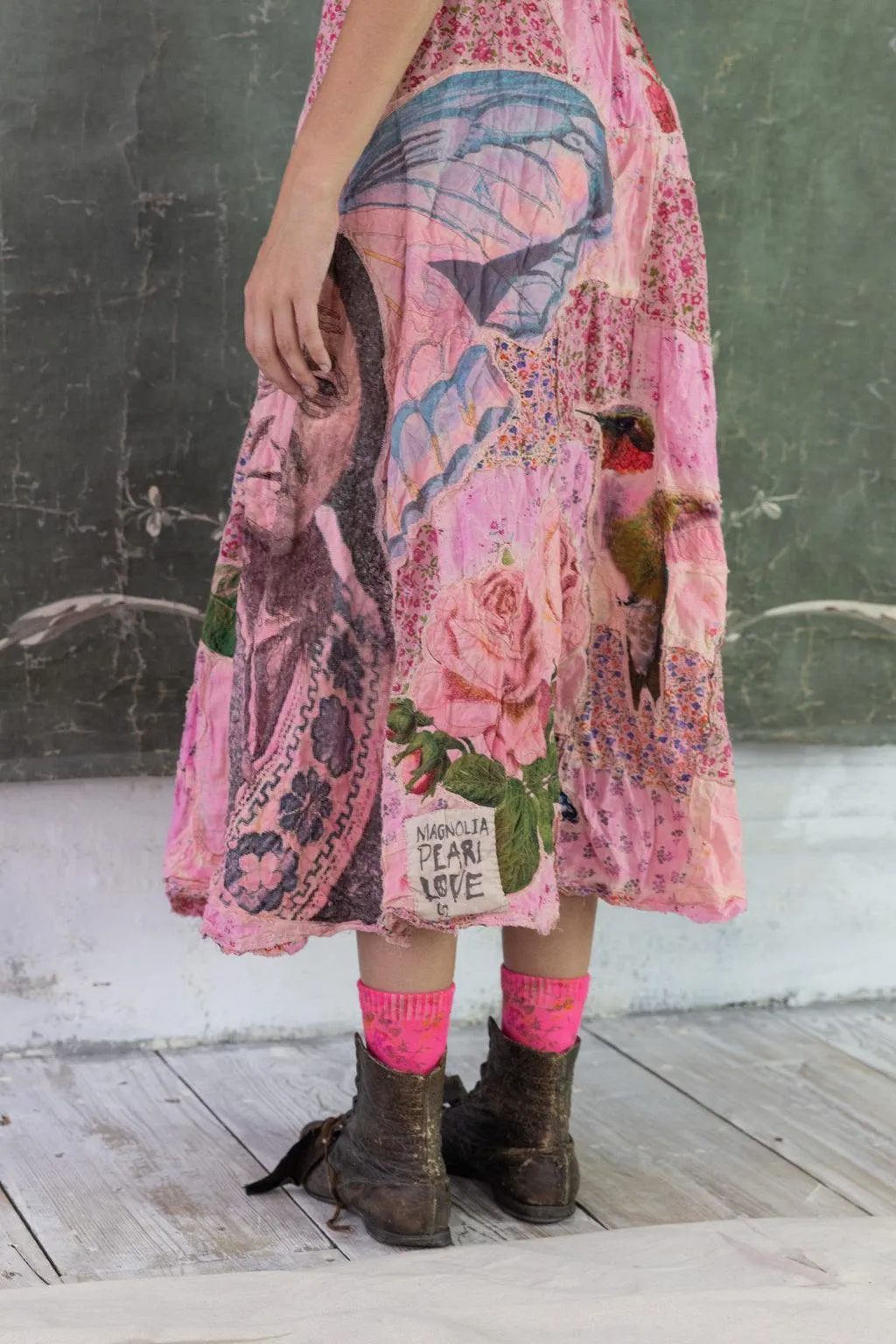 Patchwork Sascha Wrap Skirt