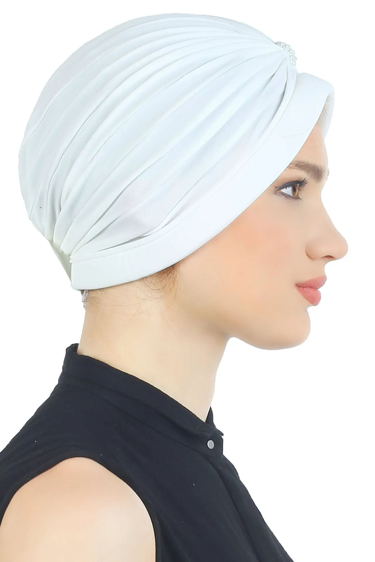 Pearl Detail Turban