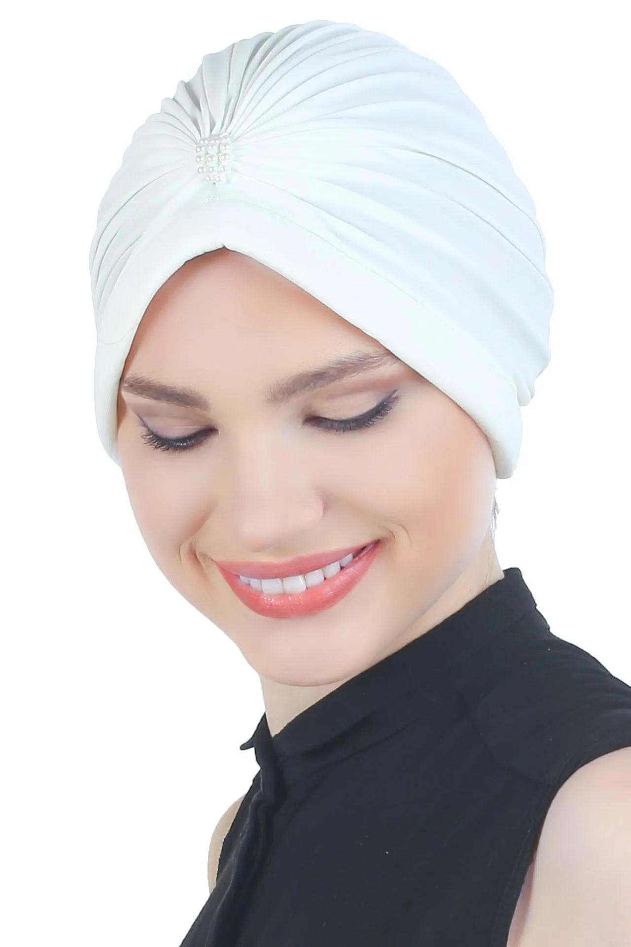Pearl Detail Turban