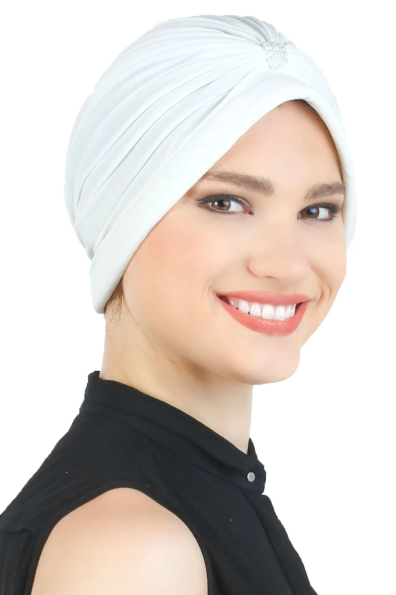 Pearl Detail Turban