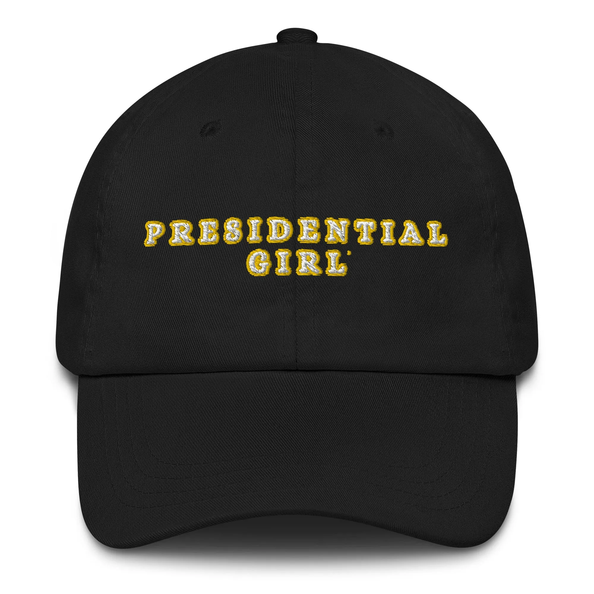 PRESIDENTIAL GIRL® - GOLD AND WHITE CAP