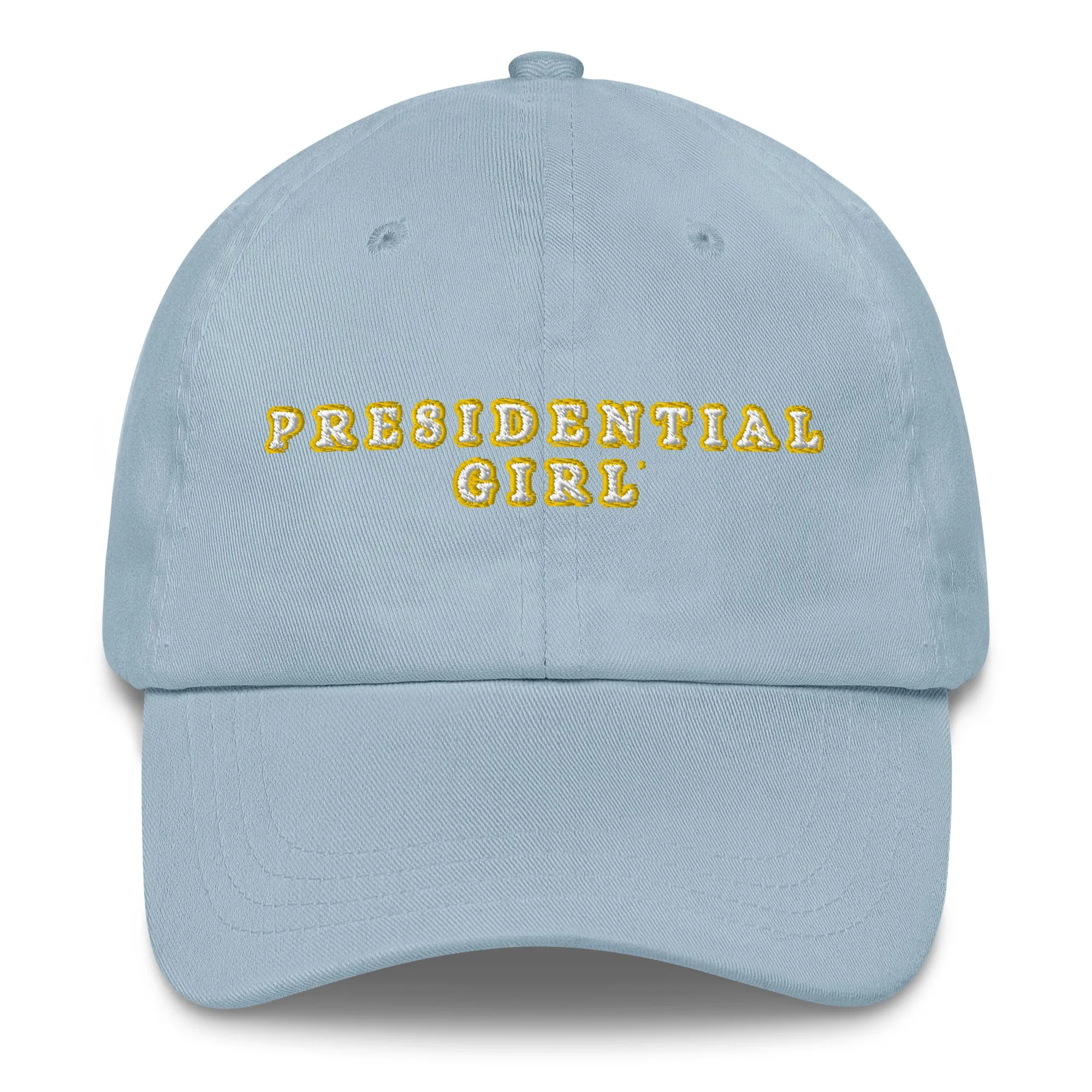 PRESIDENTIAL GIRL® - GOLD AND WHITE CAP
