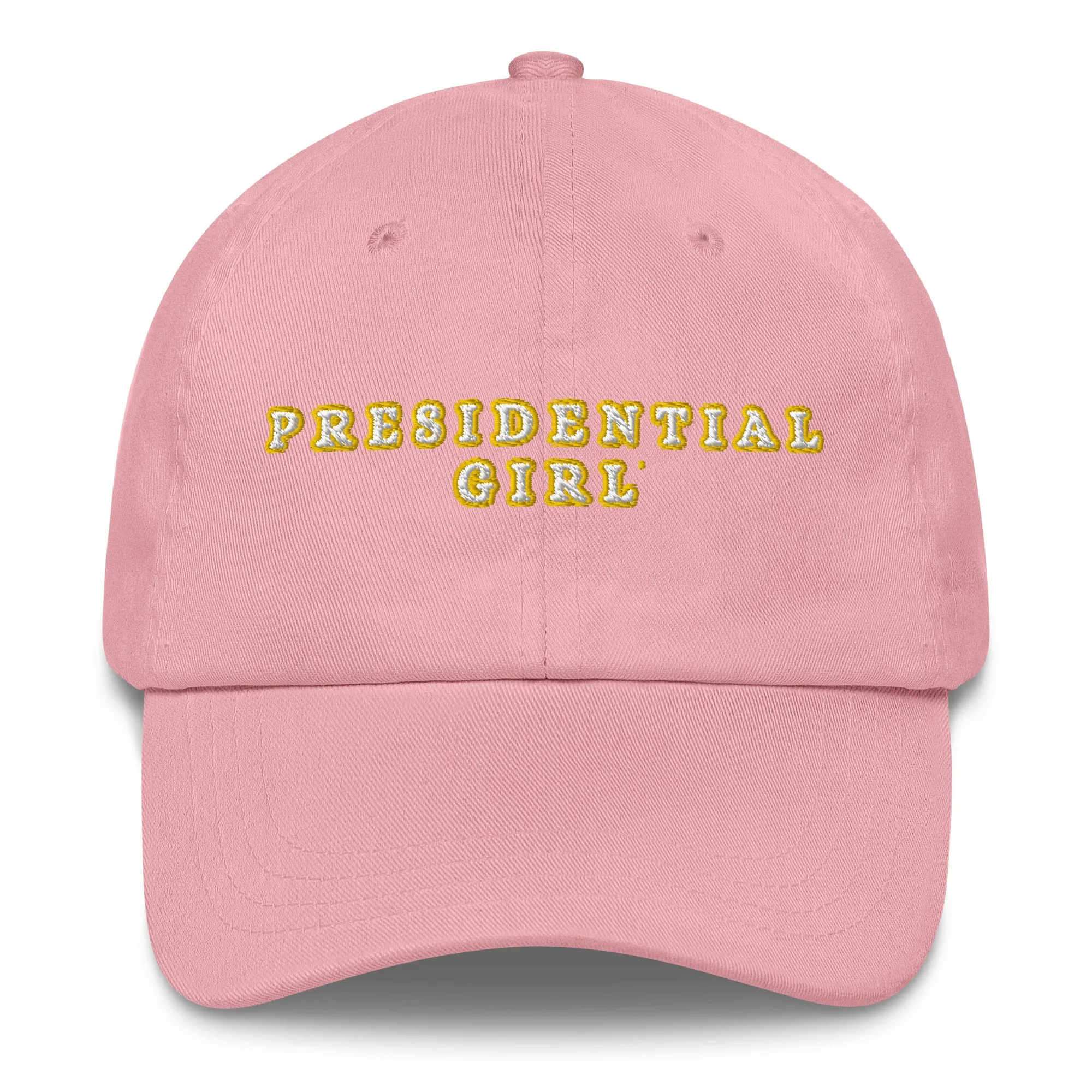 PRESIDENTIAL GIRL® - GOLD AND WHITE CAP